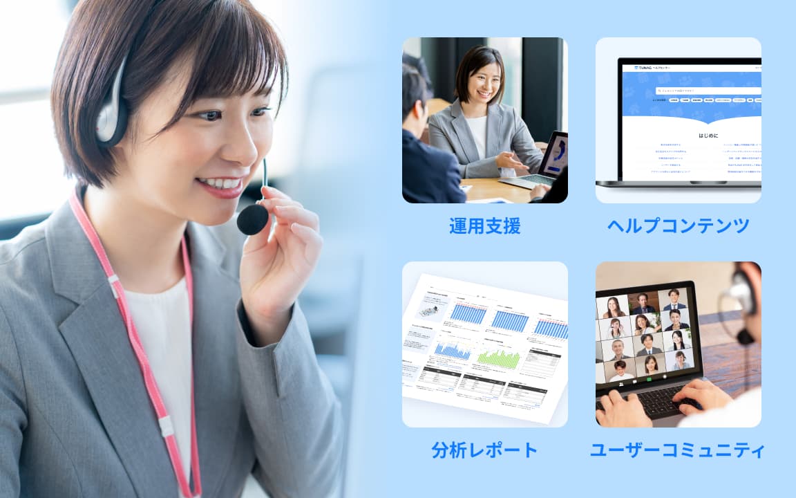 効果的な運用を支える支援体制のイメージ像