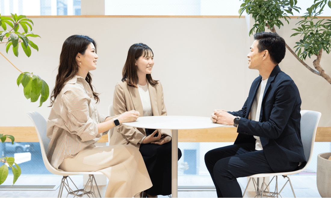 会社との「つながり」が実現する
十人十色の働き方